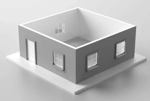 inizio di un progetto di render 3d